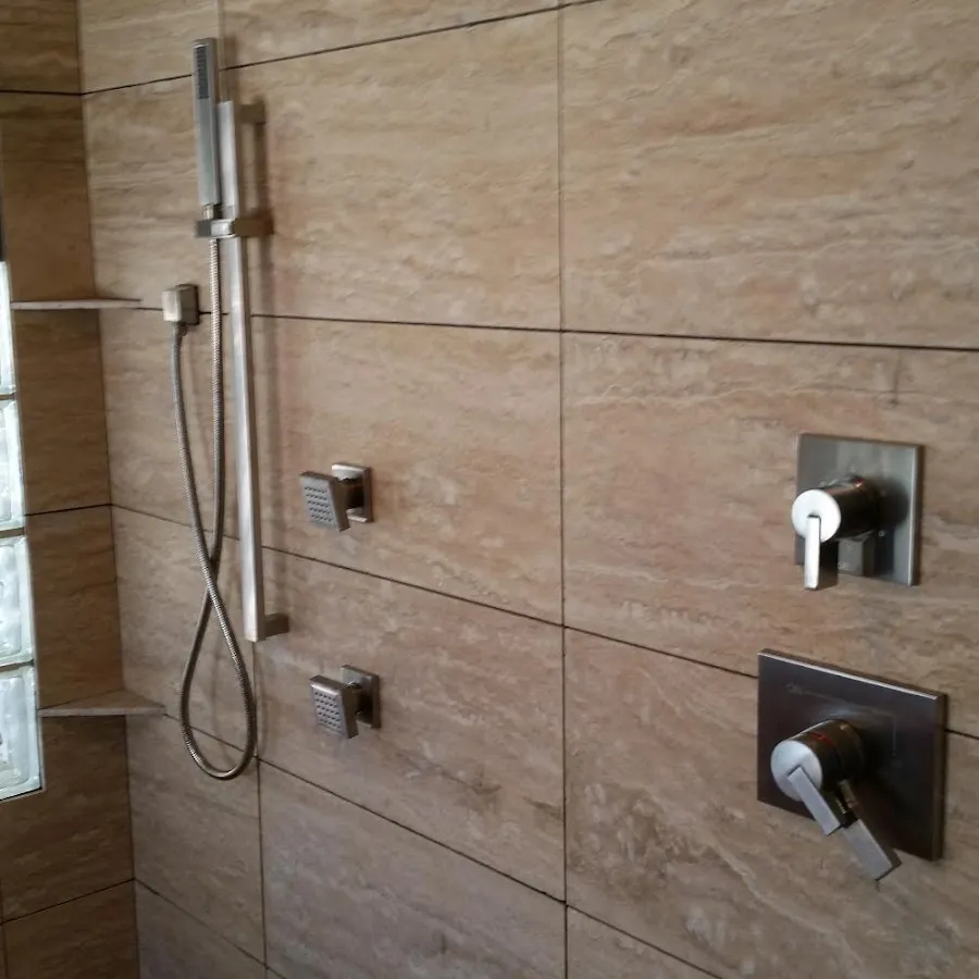 Shower fixture installation for Water Heater Replacement in Indianola